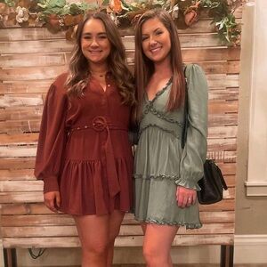 Long Sleeved Cocktail Dress